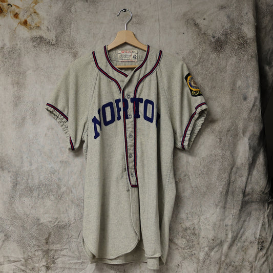 Vintage 1960s Norton Baseball Jersey Shirt