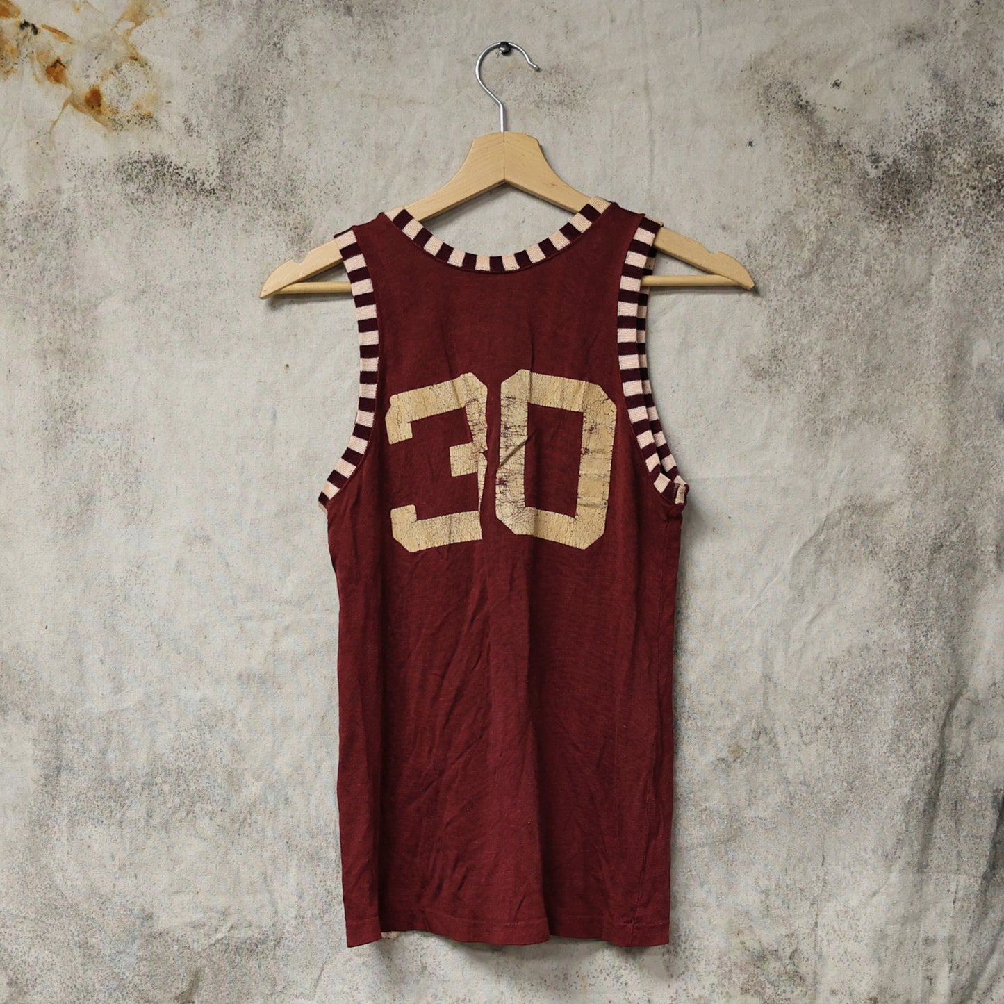 Vintage 1940s Wentworth Military Academy Basketball Jersey