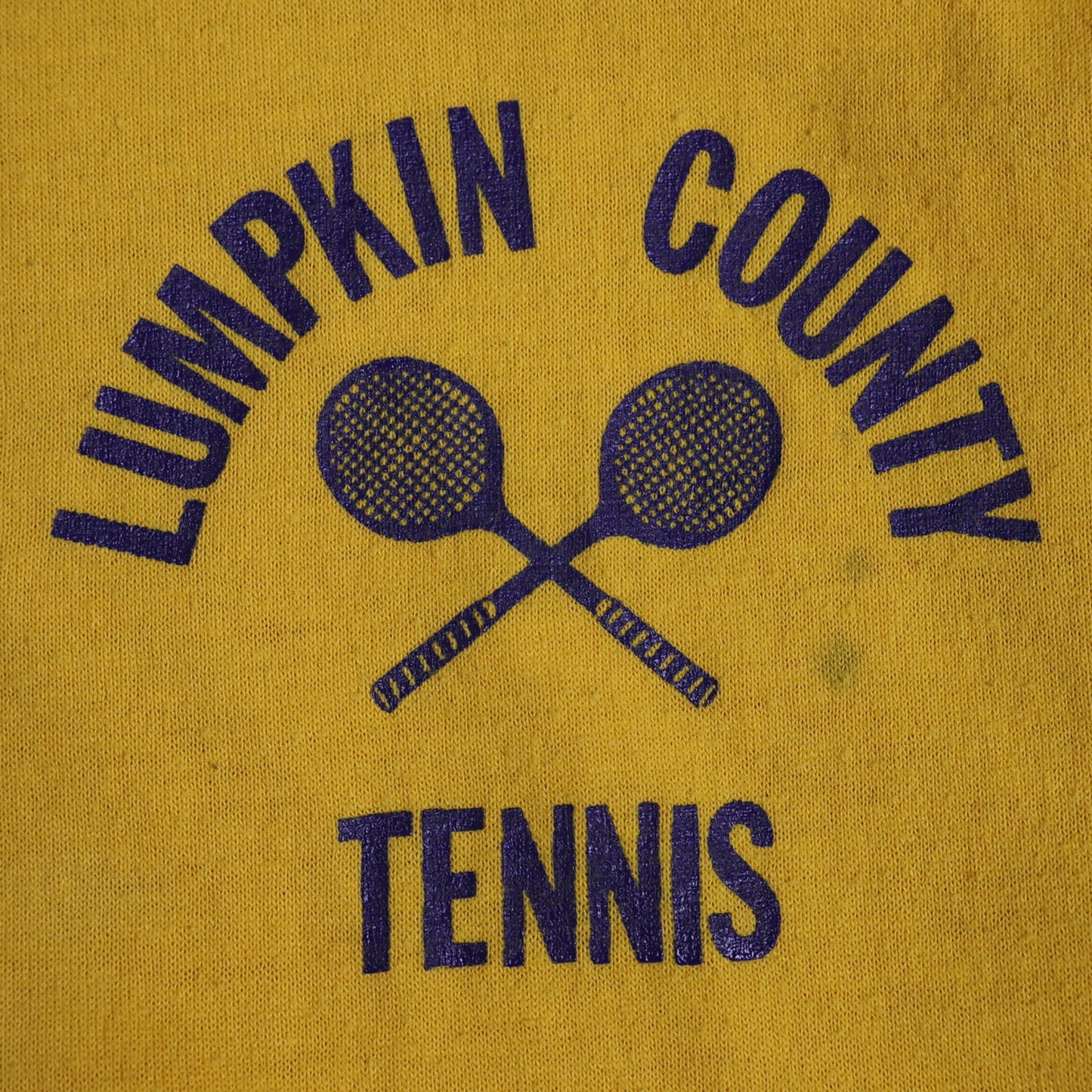 Vintage 1970s Lumpkin County Tennis T-Shirt