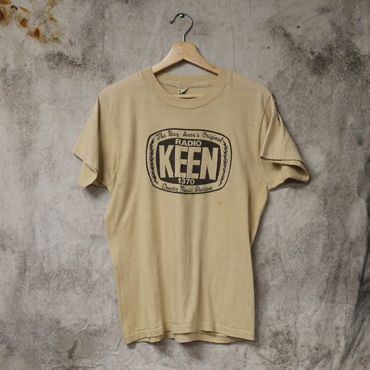 Vintage 1980s KEEN Radio 1370 Bay Area T-Shirt