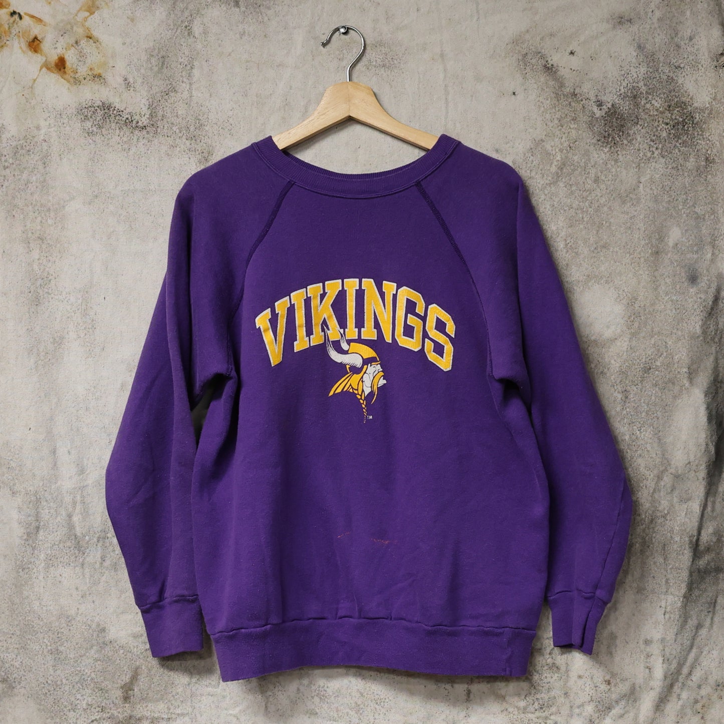 Vintage 1980s Minnesota Vikings Crewneck Sweatshirt