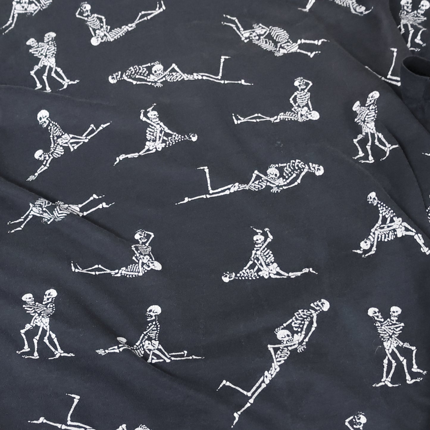 Vintage 1990 Fashion Victim Skeletons Sex T-Shirt