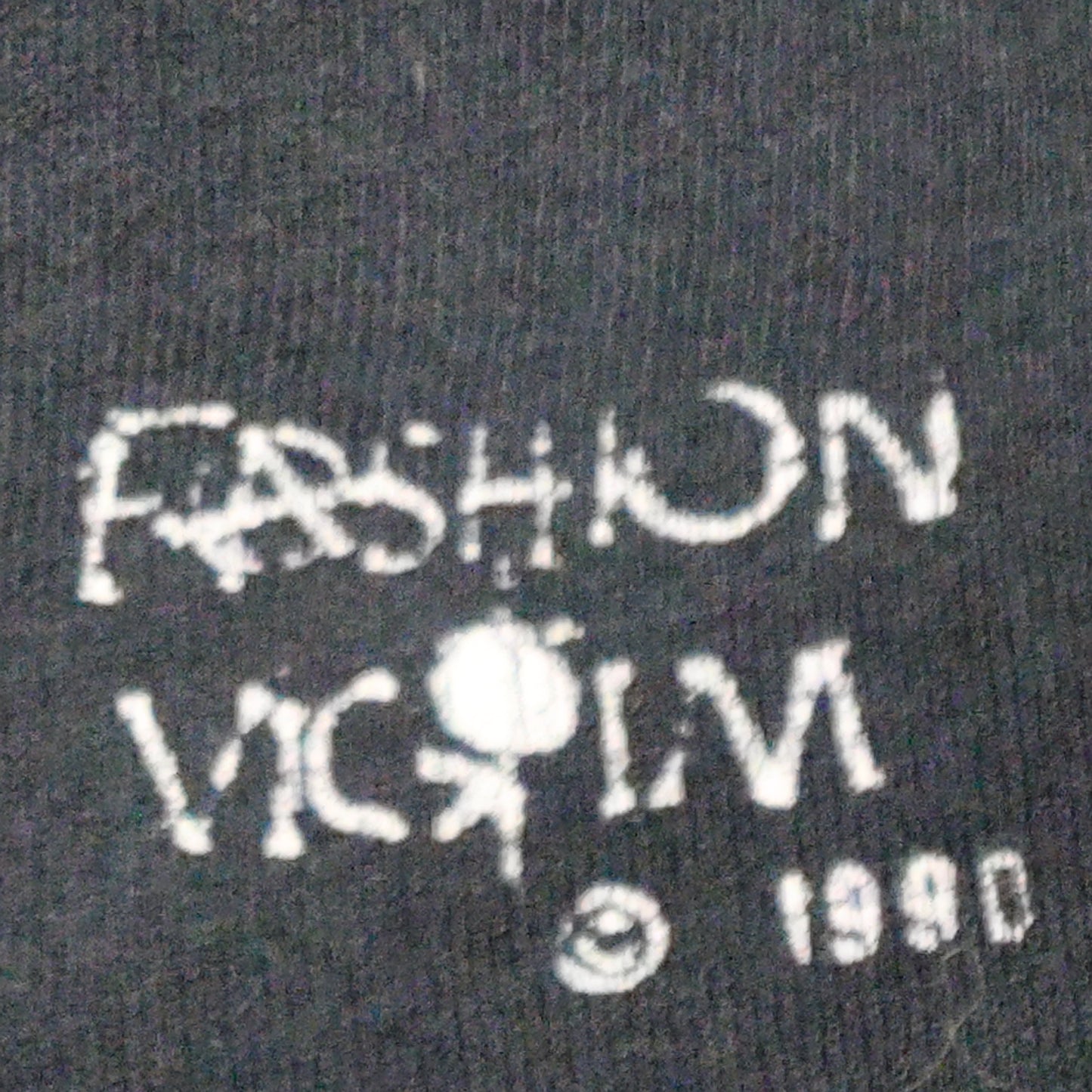 Vintage 1990 Fashion Victim Skeletons Sex T-Shirt