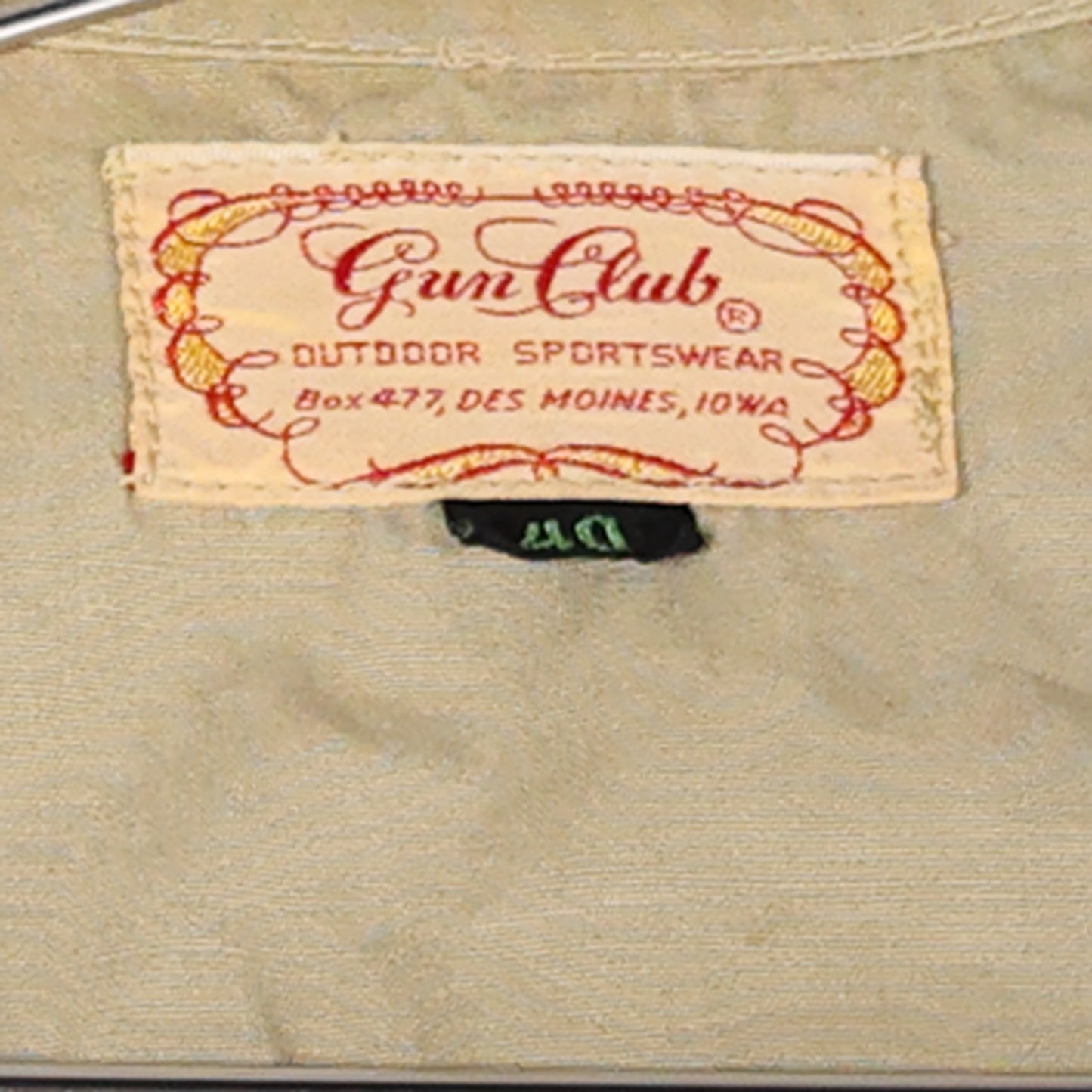 Vintage 1950s Gun Club Shooting Vest