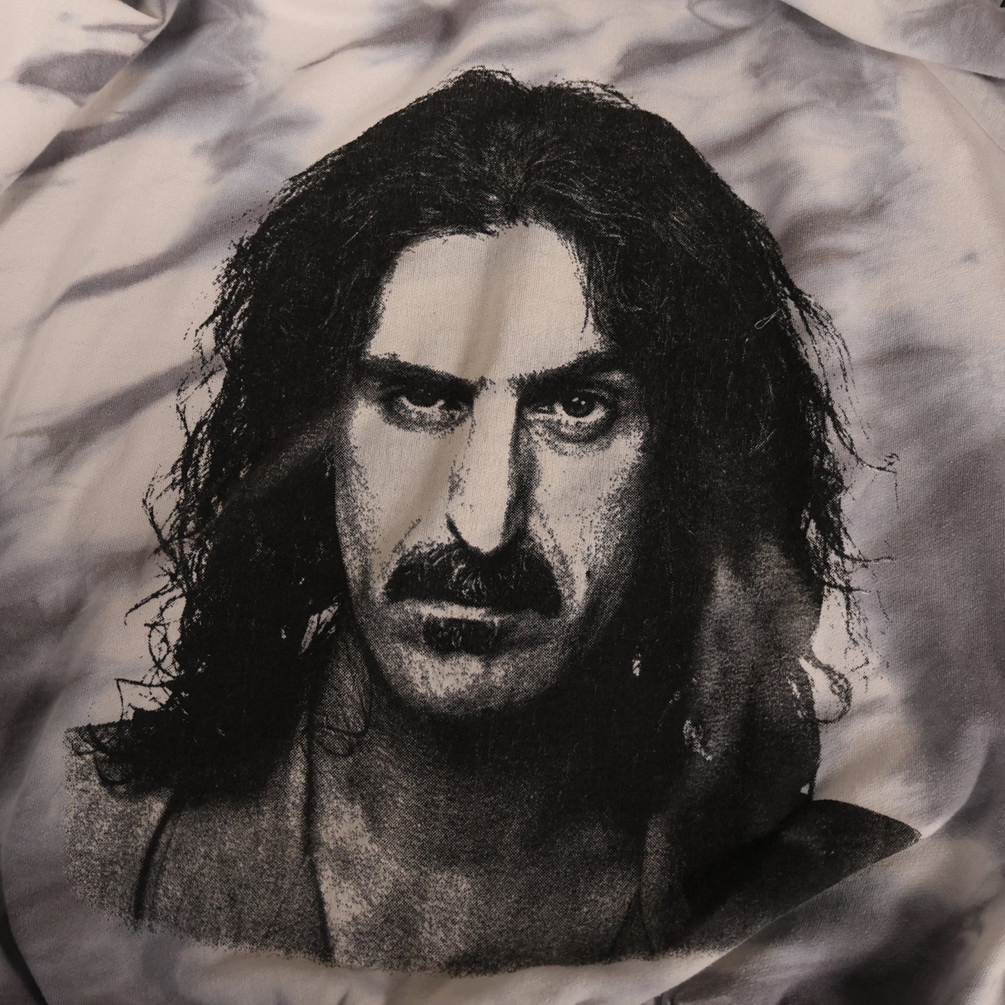 Vintage 1988 Frank Zappa Broadway The Hardway Tie Dye Crewneck Sweatshirt