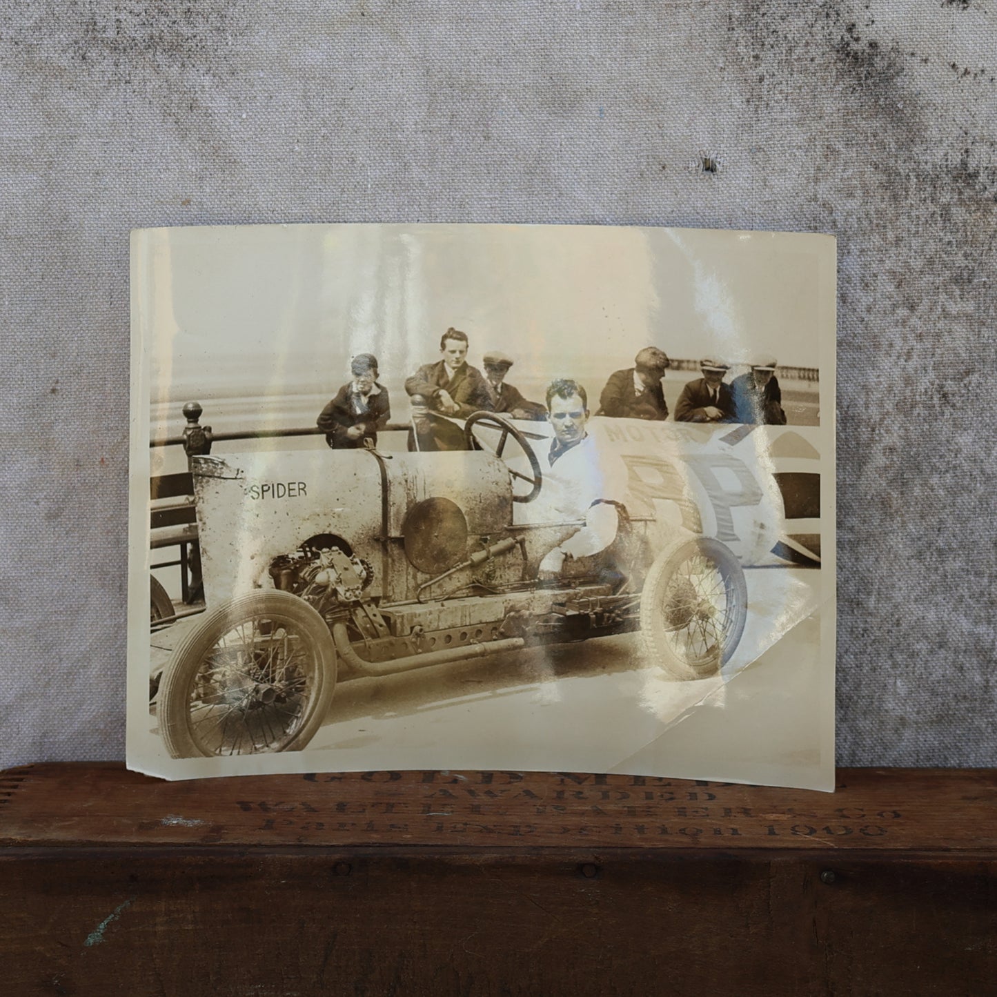 Vintage 1920s B.H. Davenport GN Spider Racecar Photograph