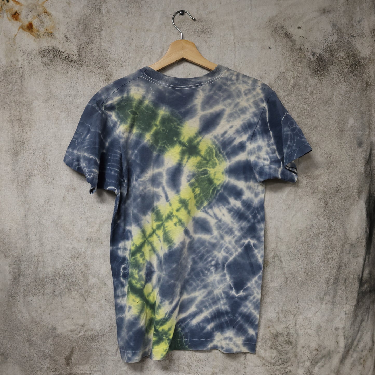 Vintage 1980s Symmetria Bon Jovi New Jersey Tie Dye T-Shirt