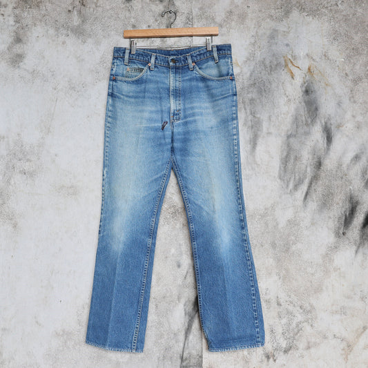 Vintage 1980s Levi's 517 Orange Tab Denim Jeans