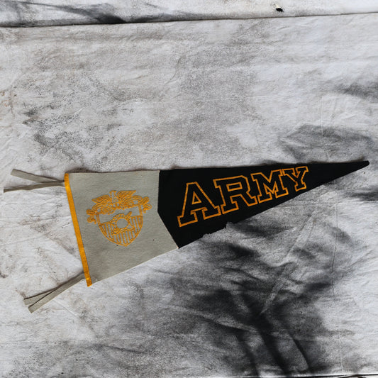 Vintage 1950s Army Wool Pennant