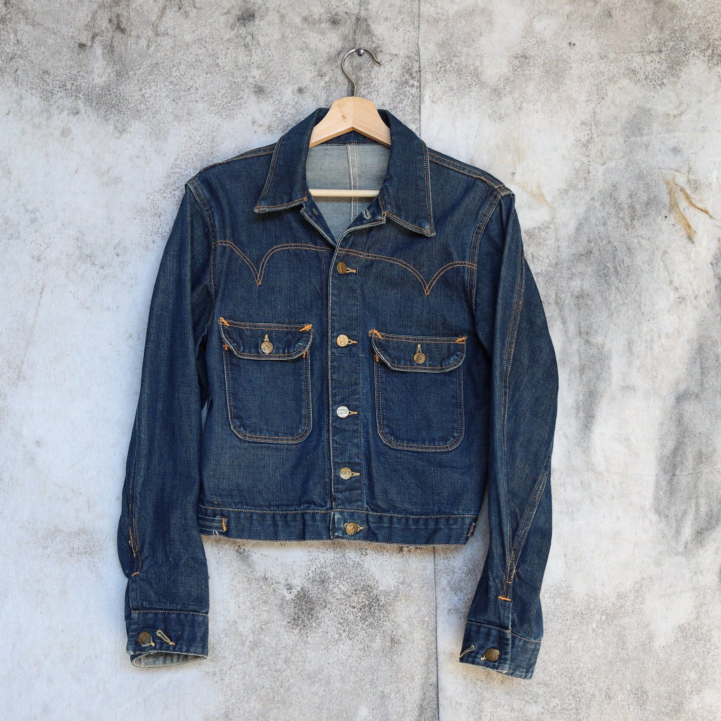 Vintage 1950s Key 2 Pocket Denim Jacket