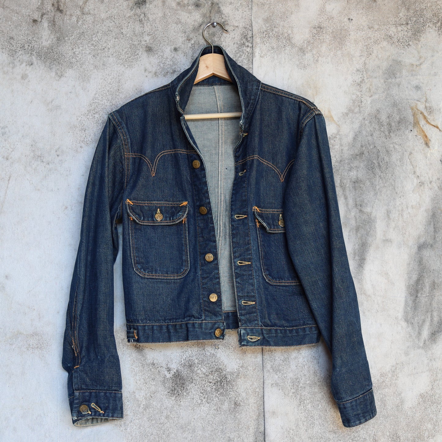 Vintage 1950s Key 2 Pocket Denim Jacket