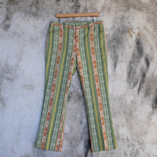 Vintage 1970s King's Road All Over Print Pants