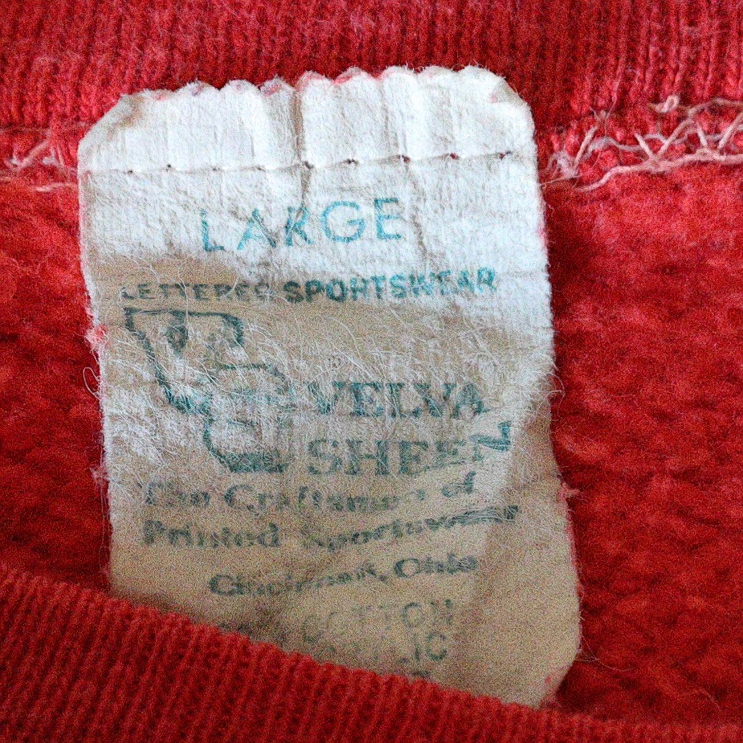 Vintage 1970s Camp Arrowhead Nebraska Short Sleeve Crewneck Sweatshirt