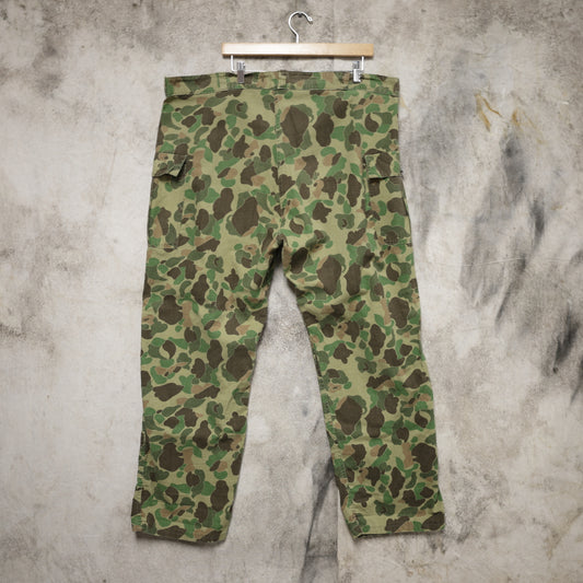 Vintage 1960s Lightweight Camouflage Cotton Hunting Pants