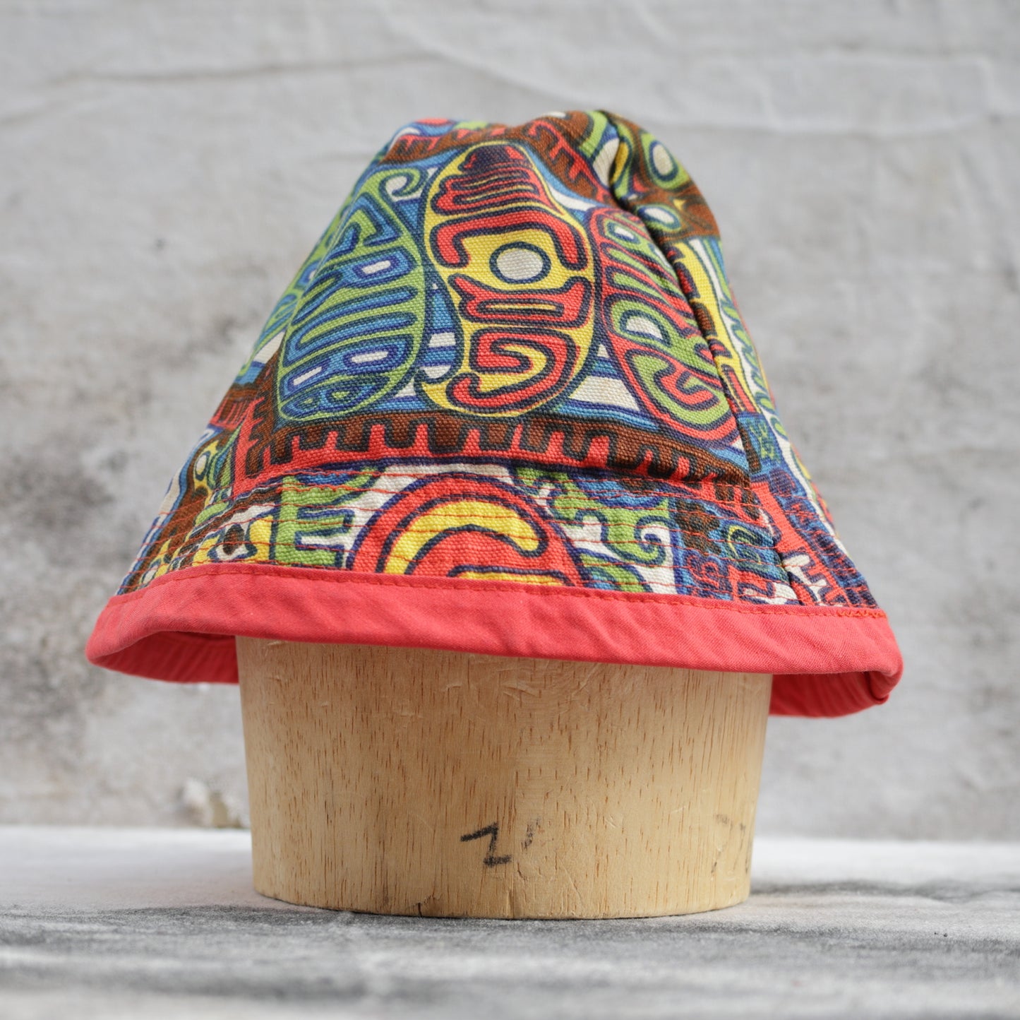 Vintage 1960s Psychedelic Grubb Bucket Hat