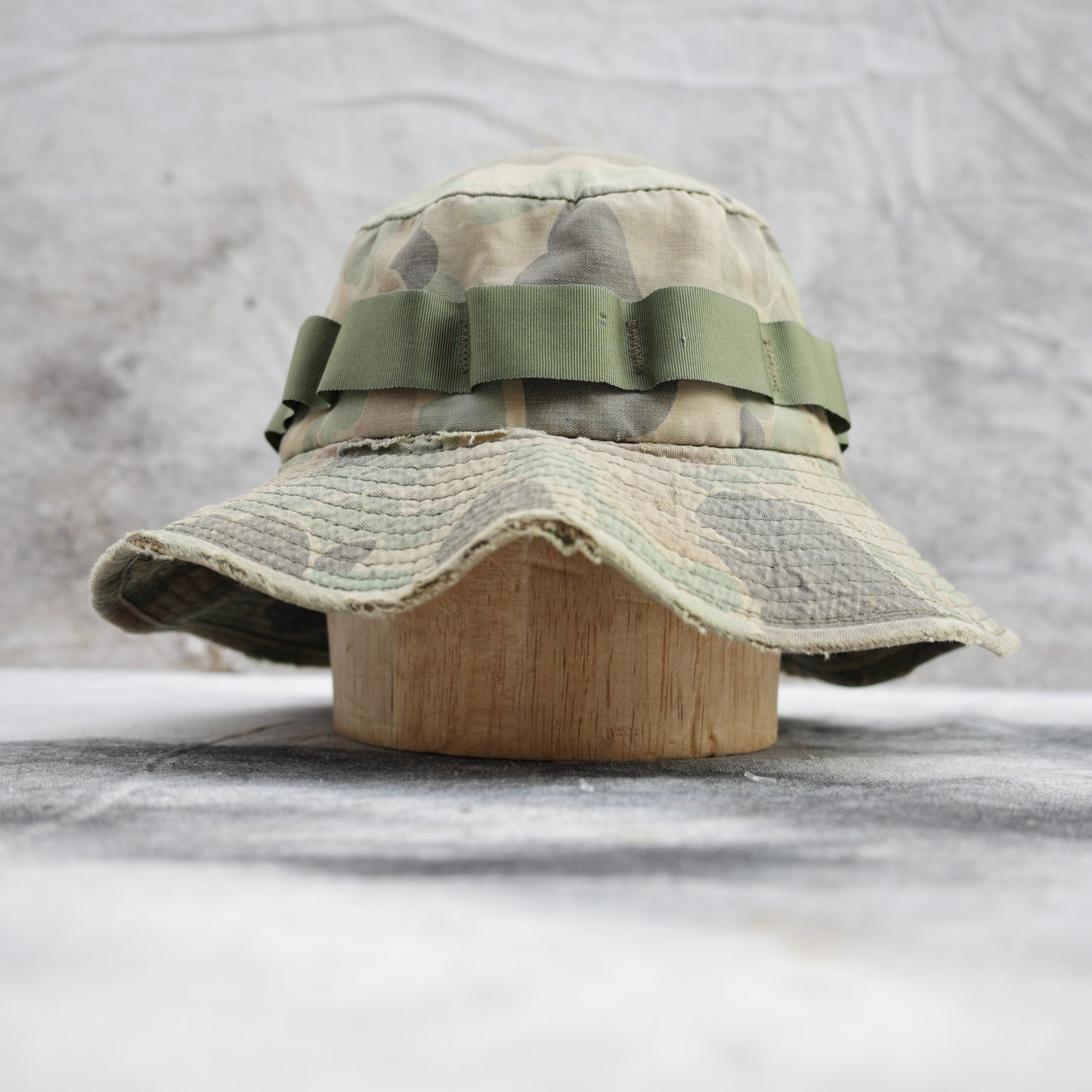 Vintage 1970s Vietnam In-Country Tailored Military Boonie Hat