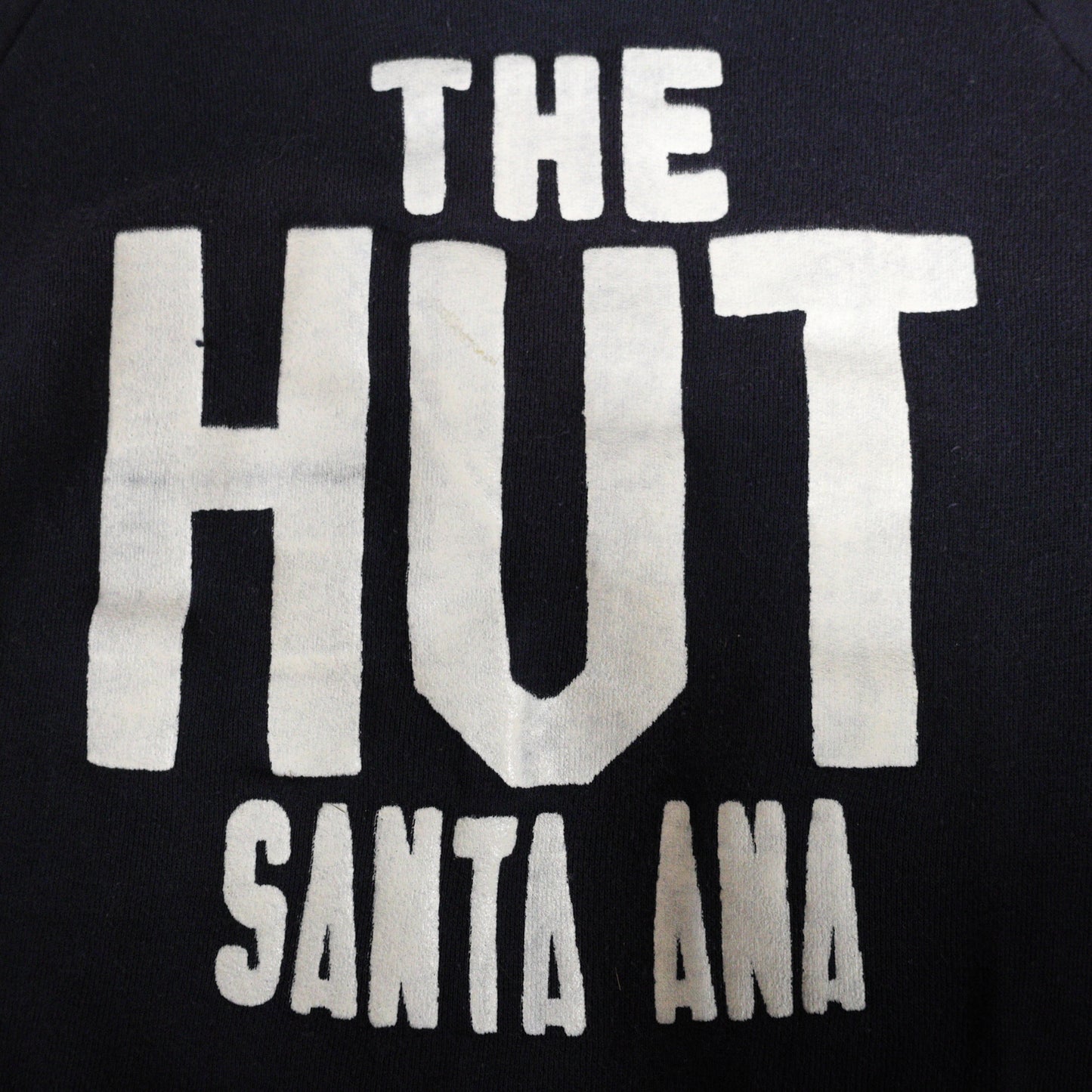 Vintage 1970s The Hut Santa Ana Heavy Cotton Short Sleeve Crewneck Sweatshirt