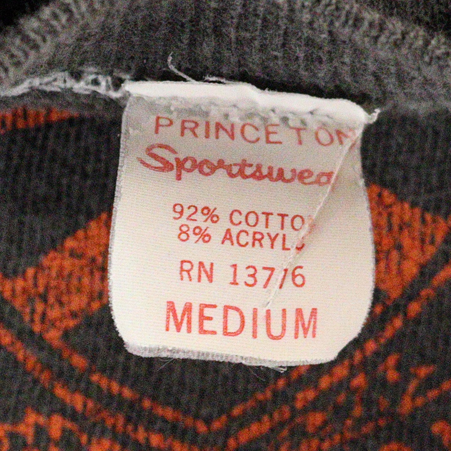 Vintage 1970s Princeton Crewneck Sweatshirt