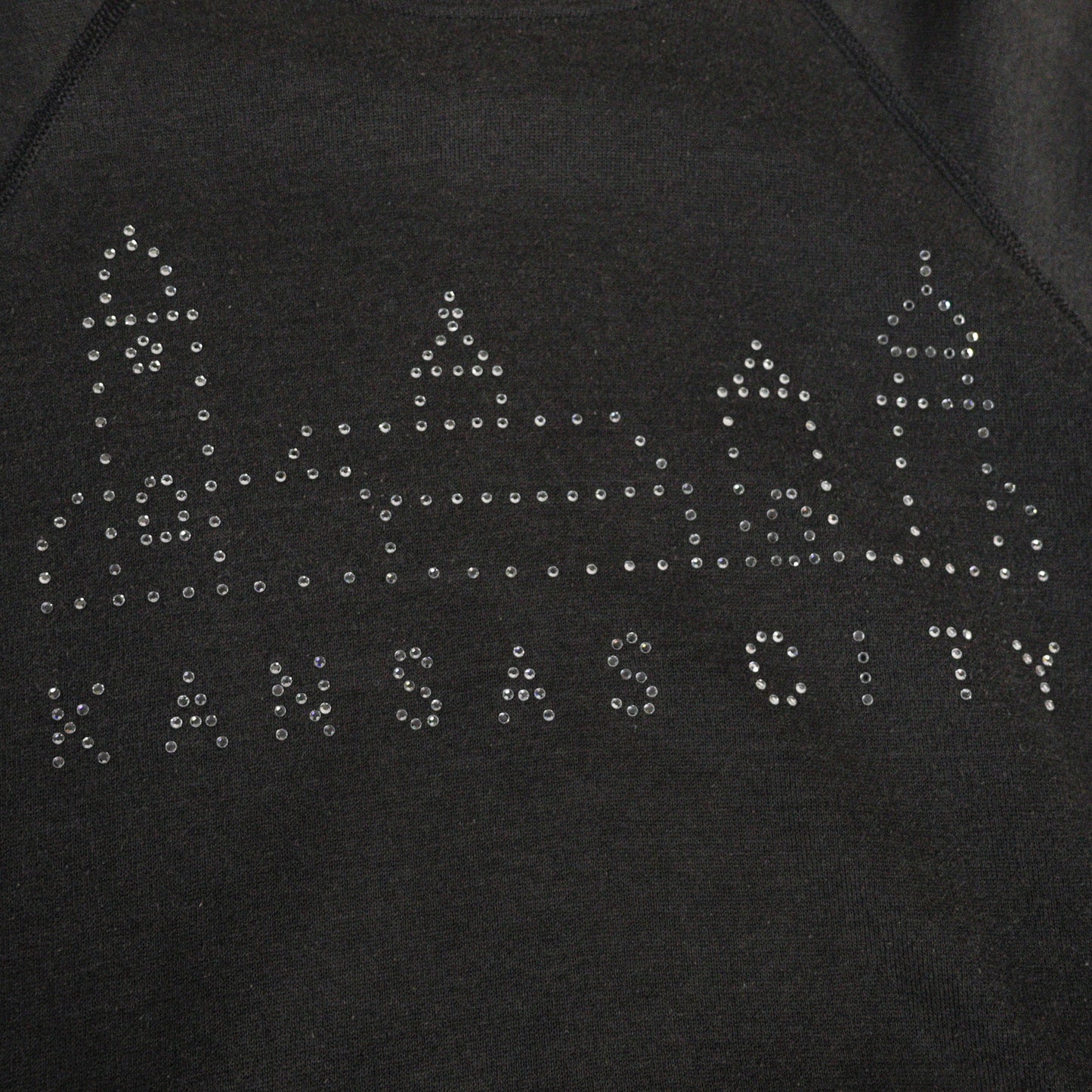 Vintage 1980s Kansas City Plaza Lights Crewneck Sweatshirt