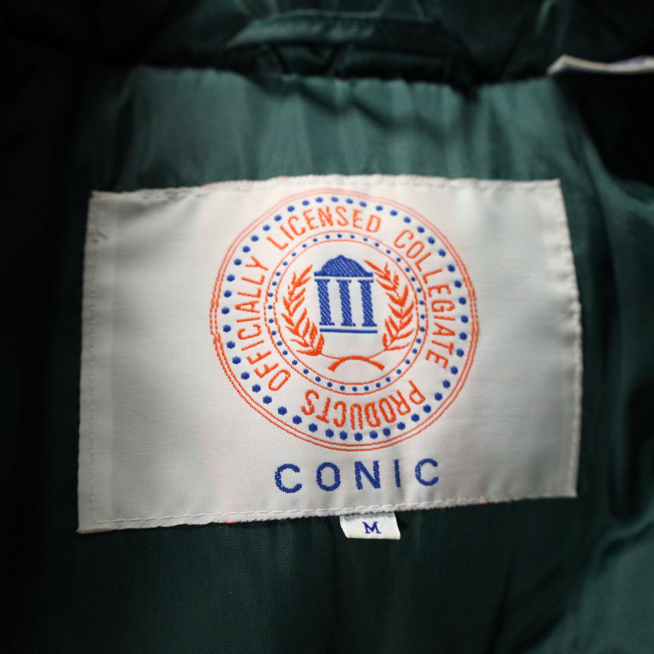 Vintage 1990s Conic Miami Hurricanes Stadium Coat