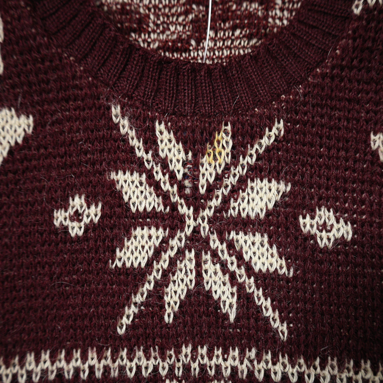 Vintage 1940s Jantzen Wool Christmas Sweater