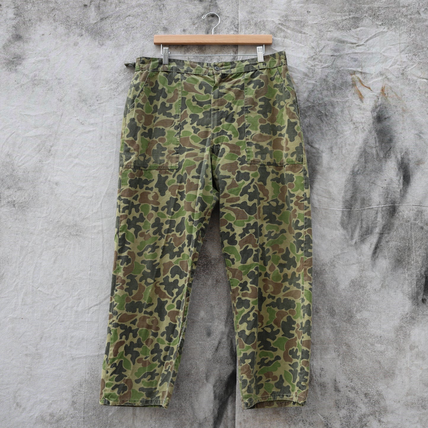 Vintage 1970s Camouflage Hunting Pant