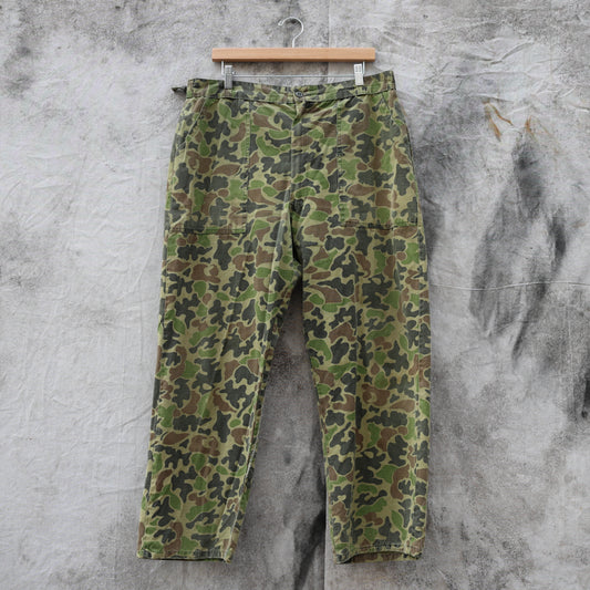 Vintage 1970s Camouflage Hunting Pant