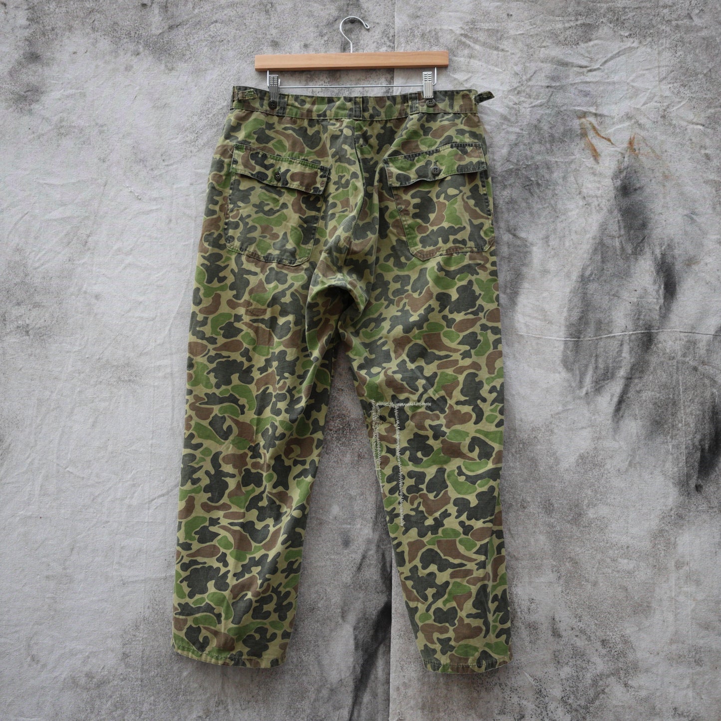 Vintage 1970s Camouflage Hunting Pant