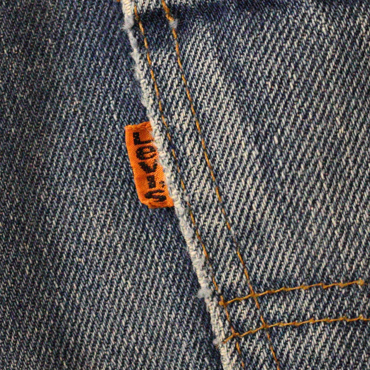 Vintage 1980s Levi's Orange Tab 684 Flare Denim Jeans