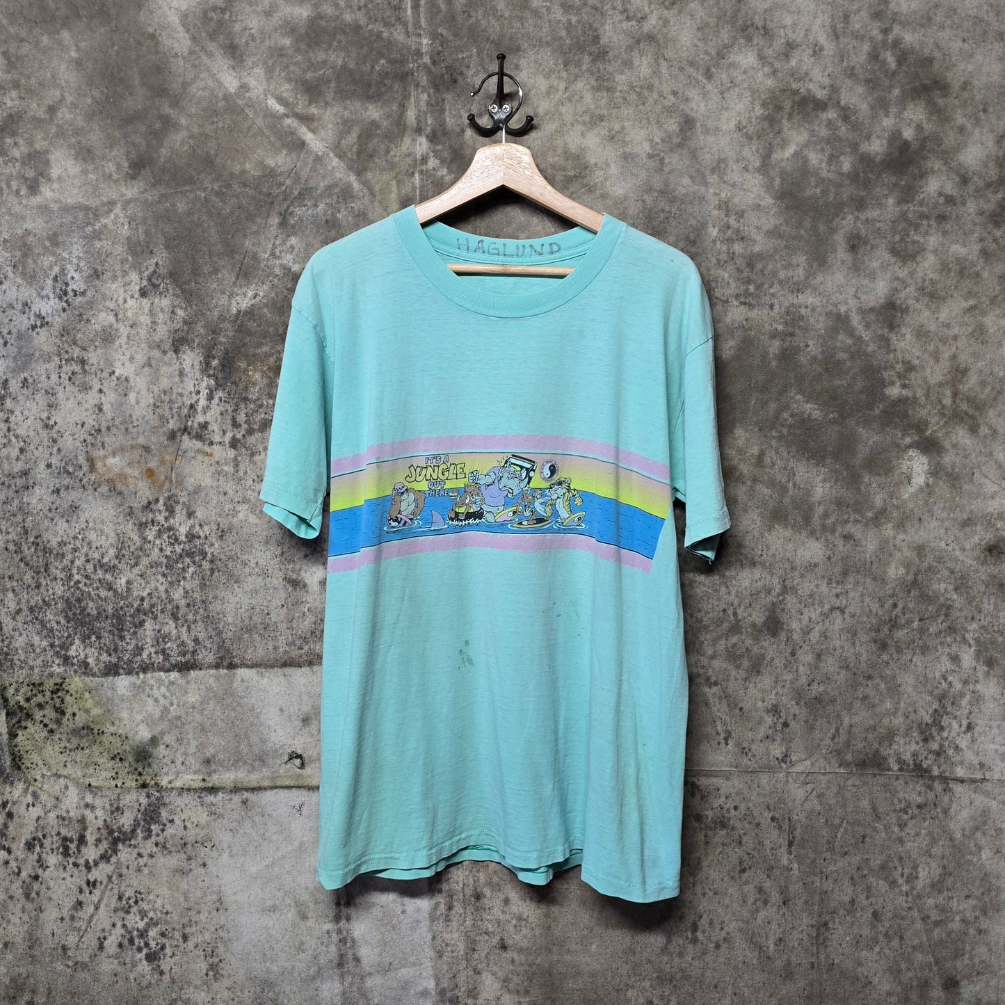 Vintage 1980s T&C Surf Designs It’s A Jungle Out There